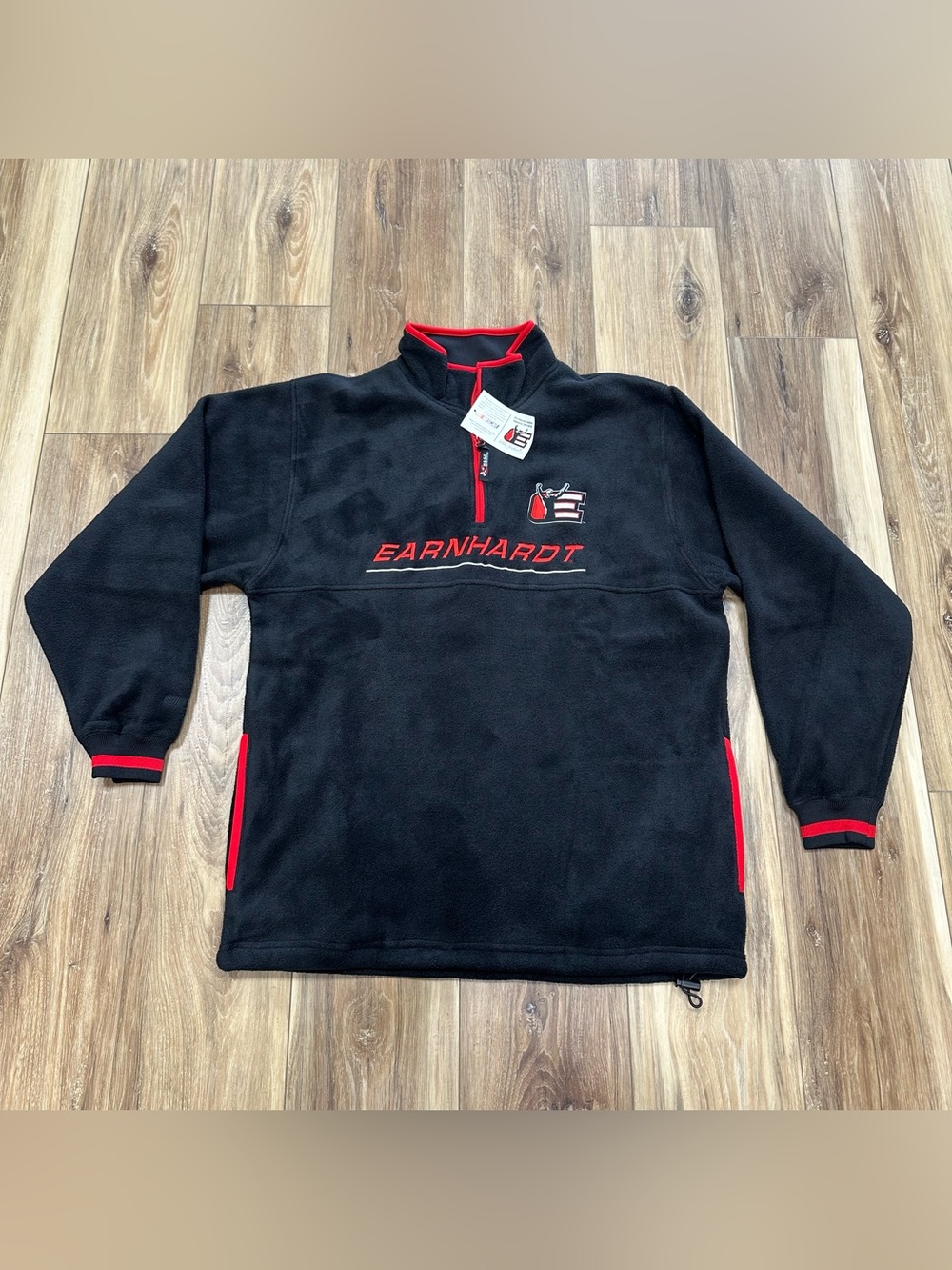 New Chase Authentics Dale Earnhardt #3 Fleece Pullover, Black